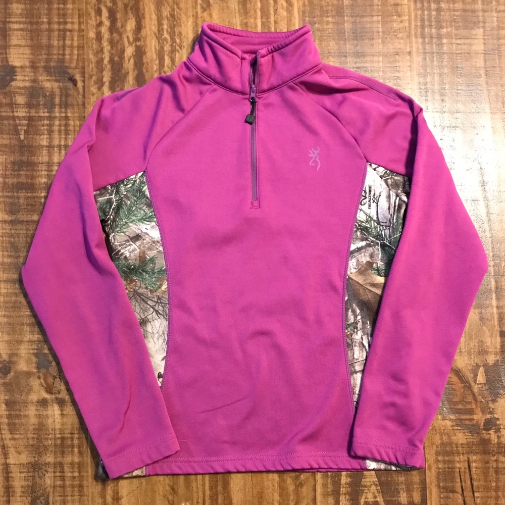 Women’s Browning 1/4 Zip Up Pullover